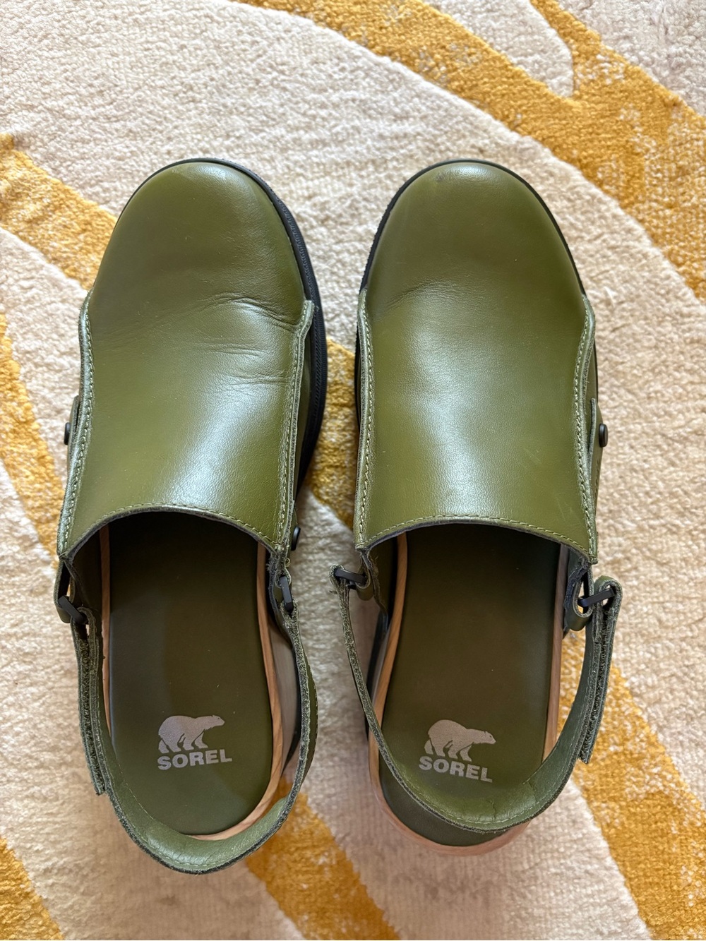 Sorel Roam'N Clog™ Rbr Utility Green & Black Sz 12 with Box - Picture 9 of 13
